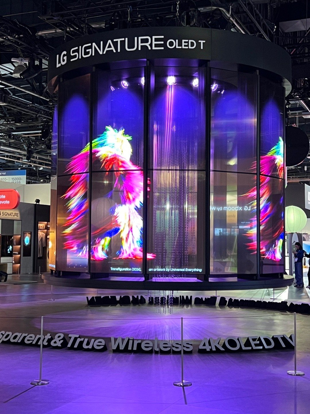 LG Signature OLED T, CES
