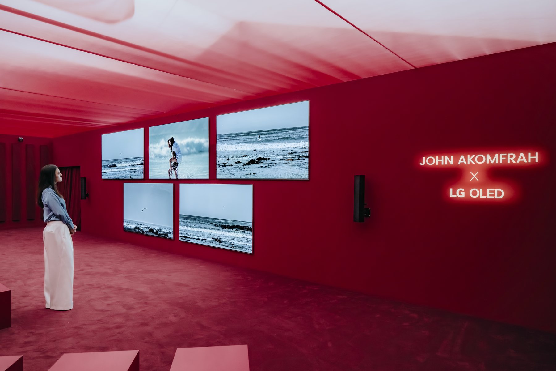 John Akomfrah x LG OLED, Frieze London